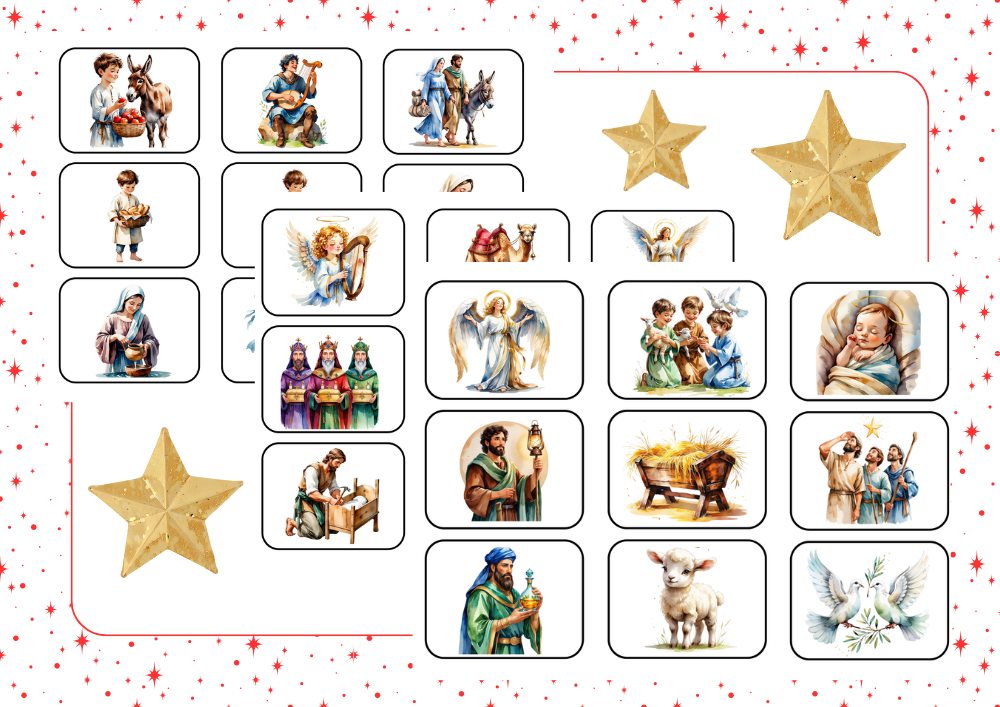 Jogo da Memória de Natal