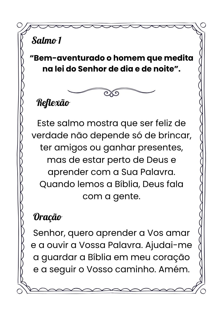 Salmos para crianças Vol 1 thumbnail 3