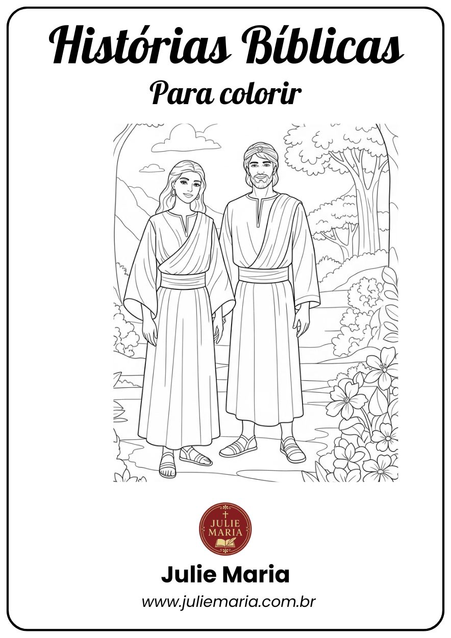 Histórias Bíblicas - Para Colorir thumbnail 2