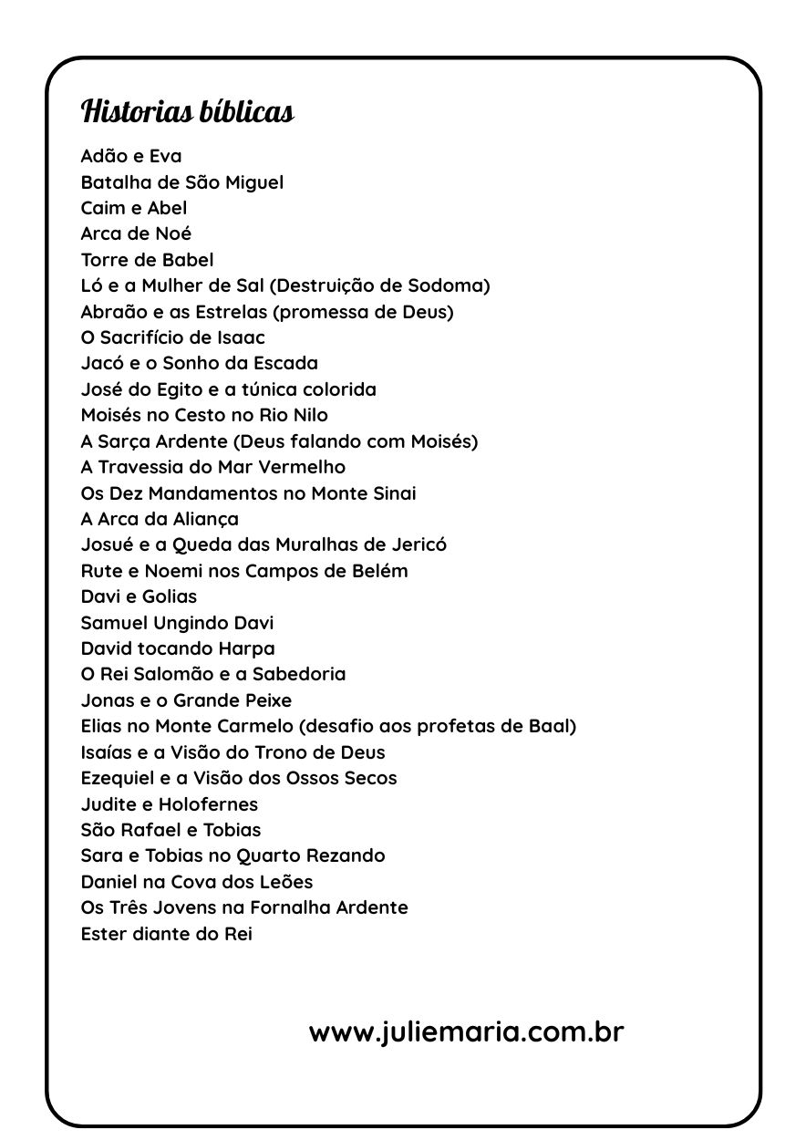 Histórias Bíblicas - Para Colorir thumbnail 3