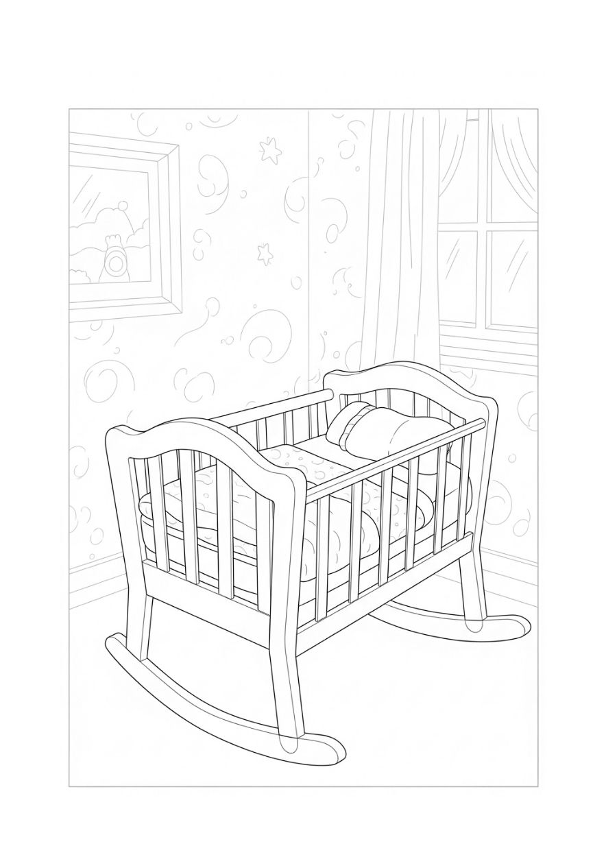 Novena do Enxoval para Colorir  thumbnail 4