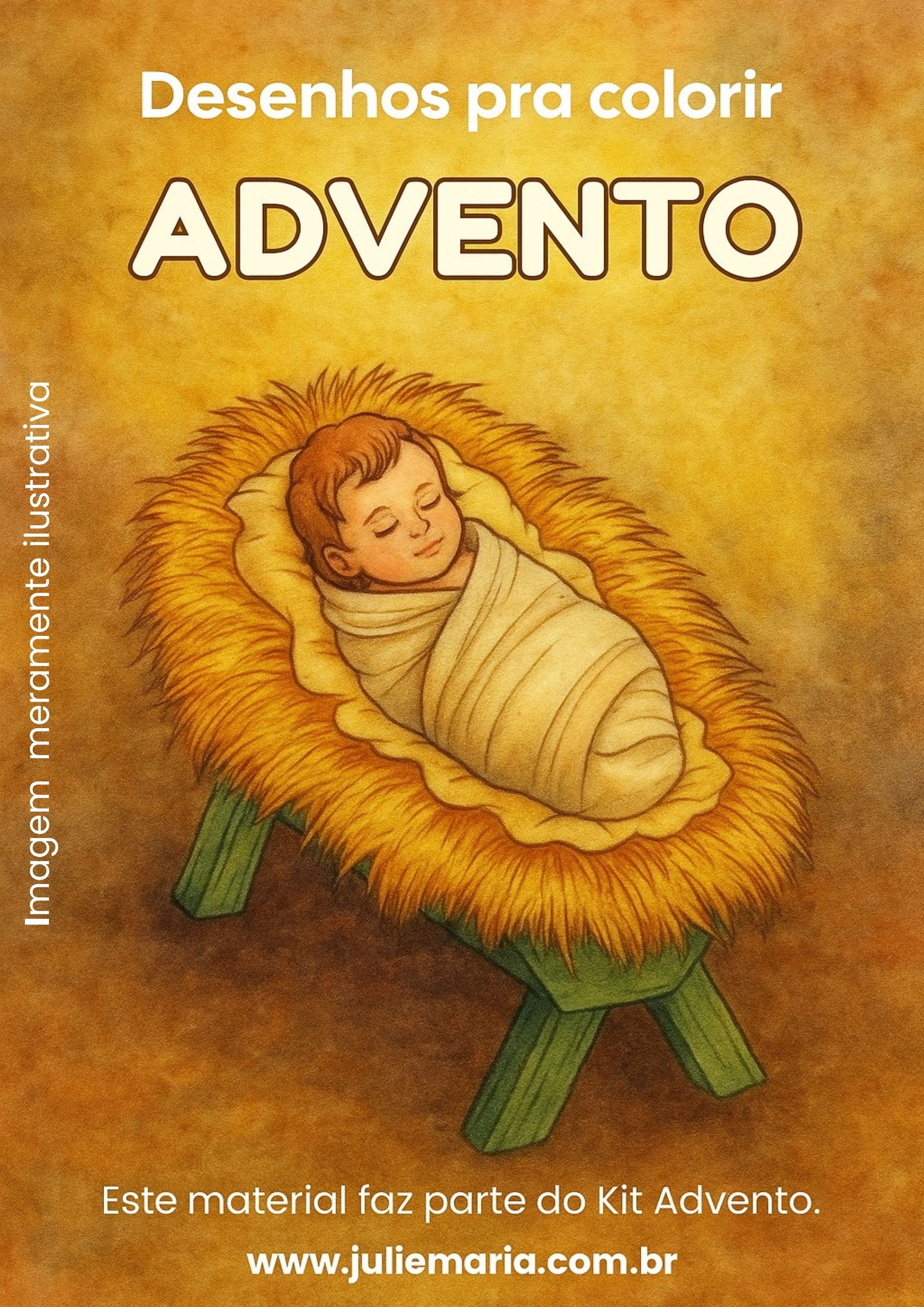 Advento - Para Colorir