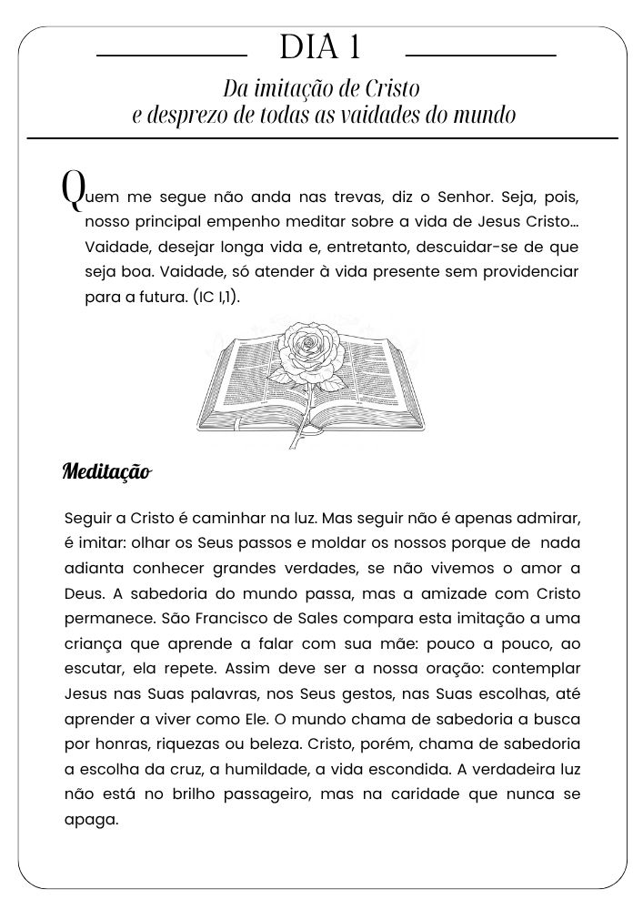 Devocional Imitação de Cristo ilustrado thumbnail 3