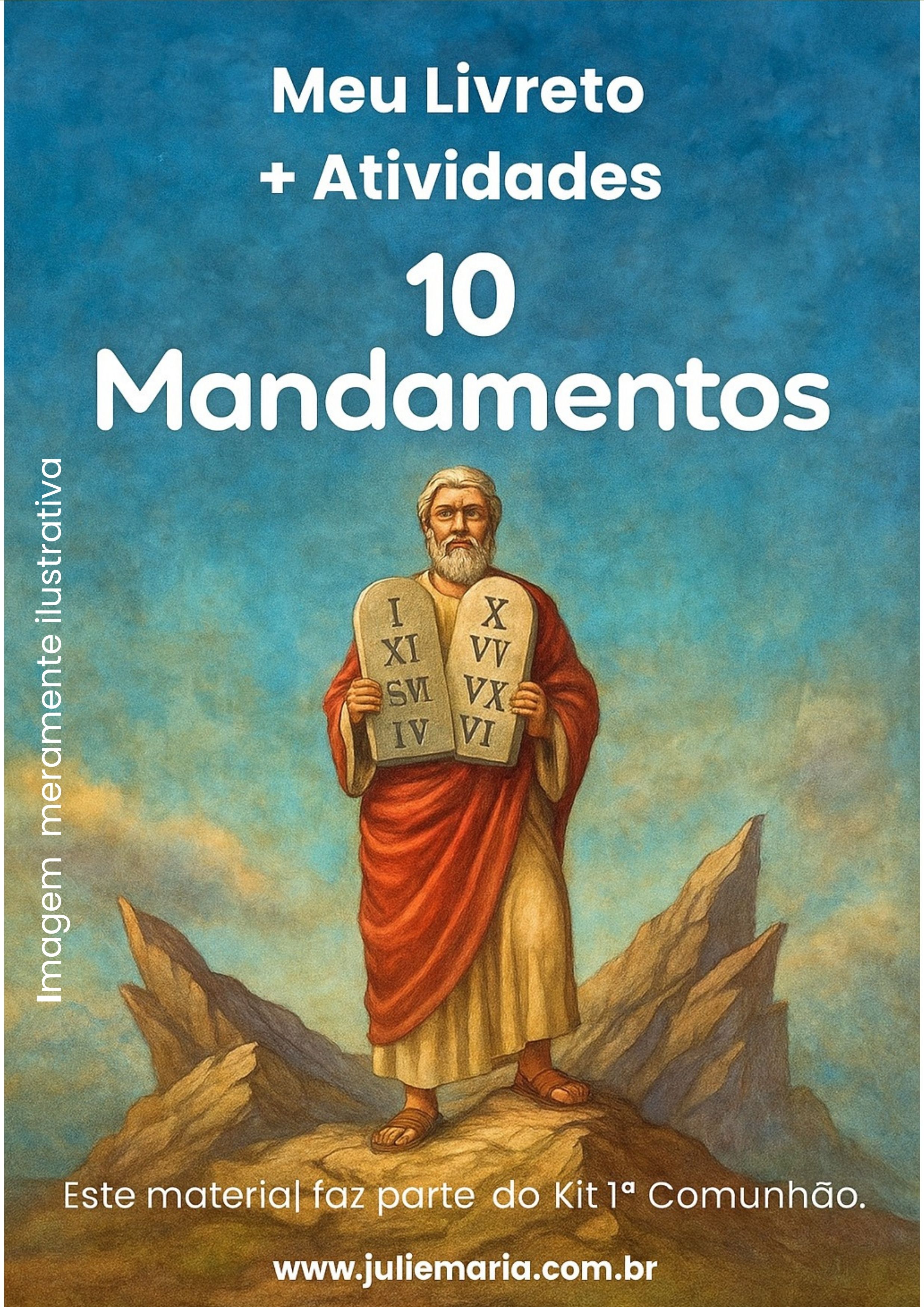 Livreto e Atividades 10 Mandamentos