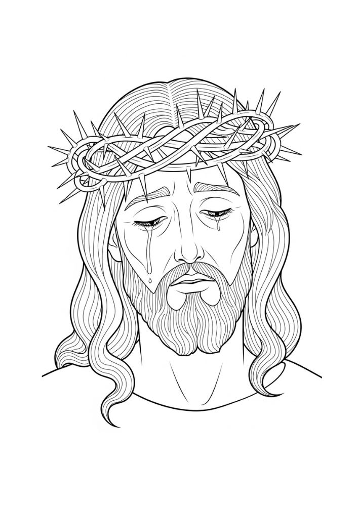 Rosário (adulto) - Para Colorir thumbnail 4