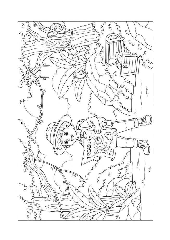 Meninos - Para Colorir thumbnail 5