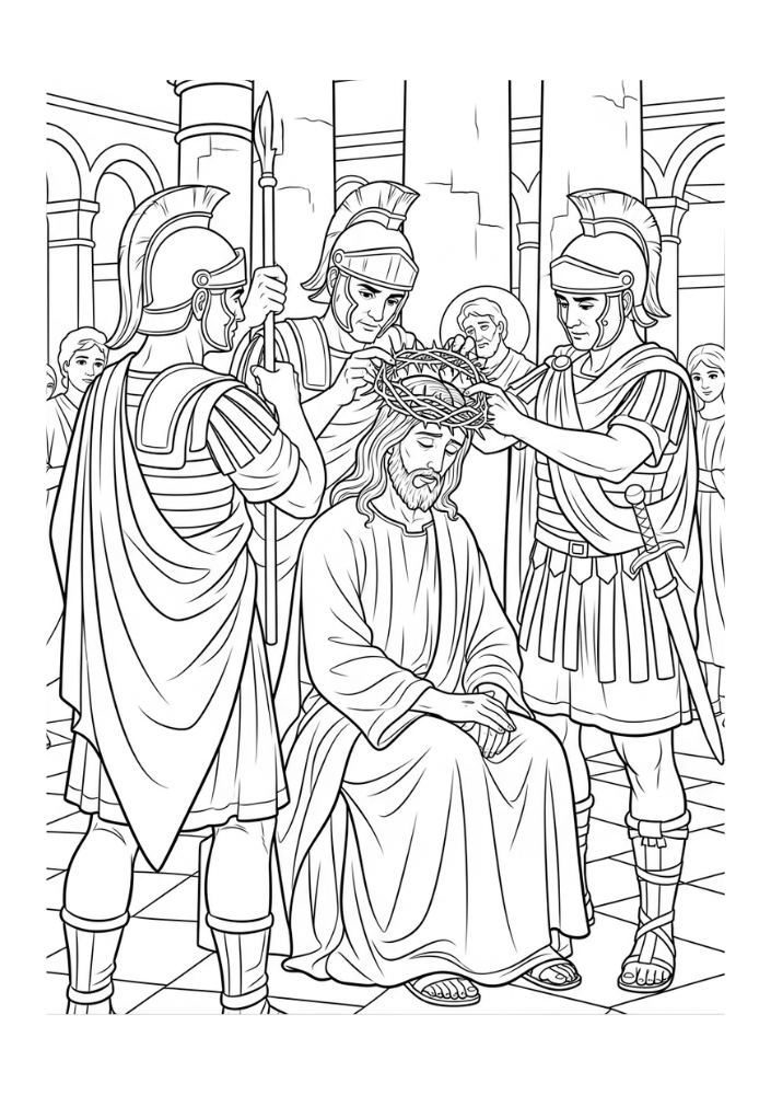 Quaresma - Para Colorir  thumbnail 5