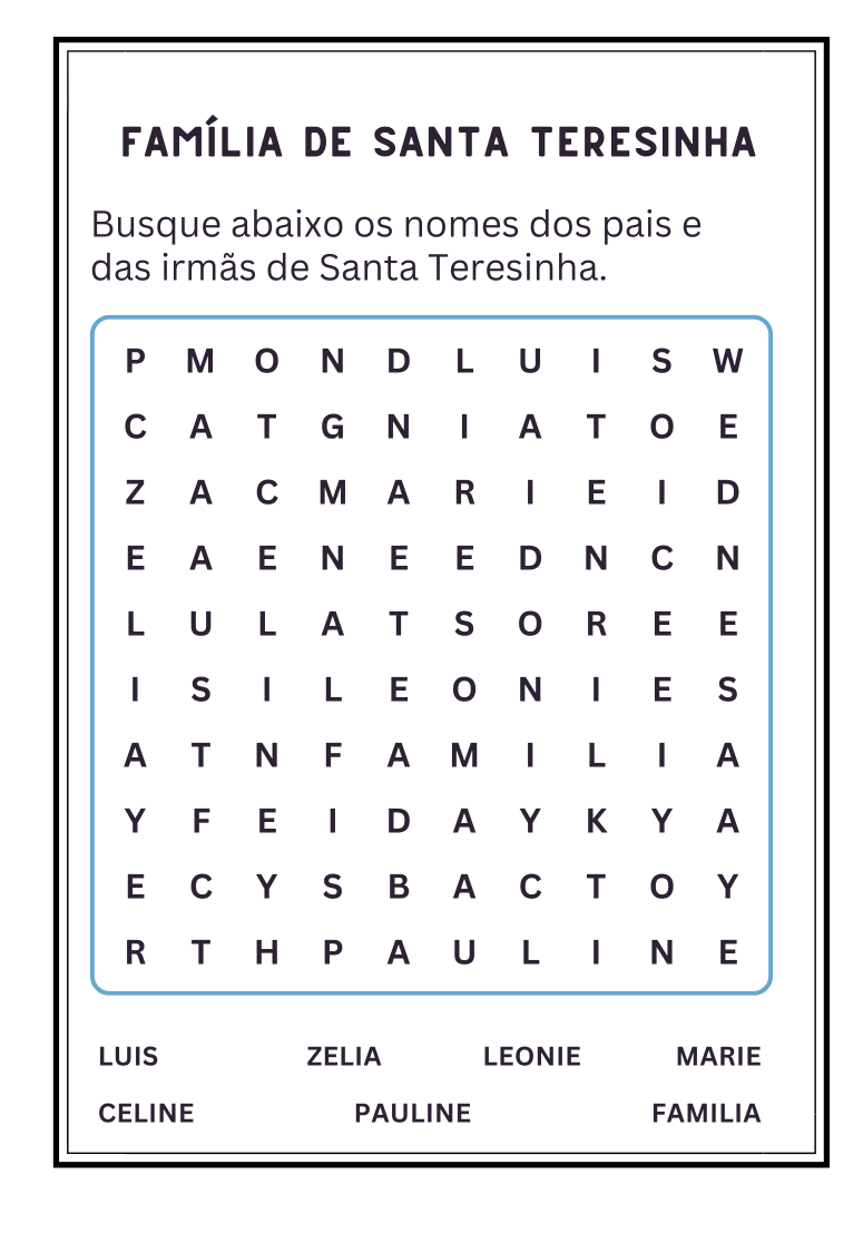 Mini Bio de Santa Teresinha + Caderno de Atividade thumbnail 6