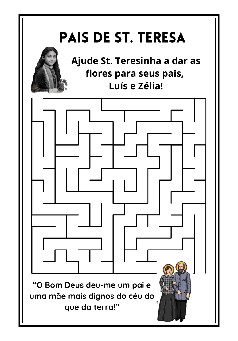 Mini Bio de Santa Teresinha + Caderno de Atividade thumbnail 7