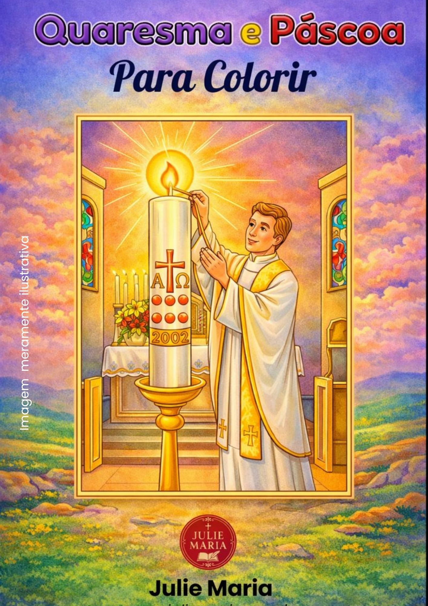 Quaresma - Para Colorir 