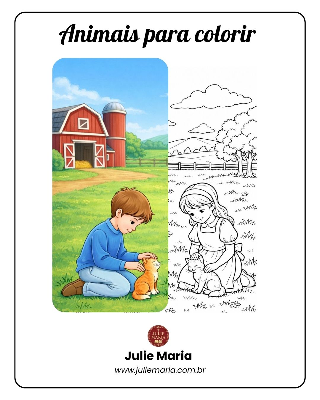 Animais para colorir