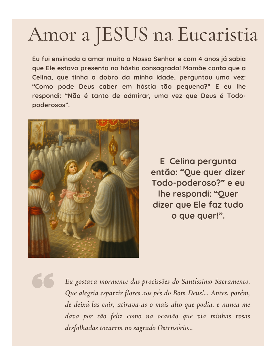 Mini Bio de Santa Teresinha + Caderno de Atividade thumbnail 2