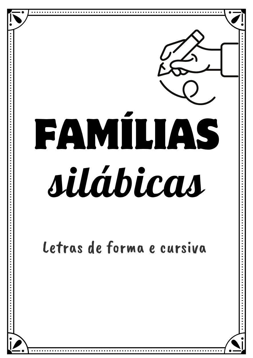 Famílias Silábicas
