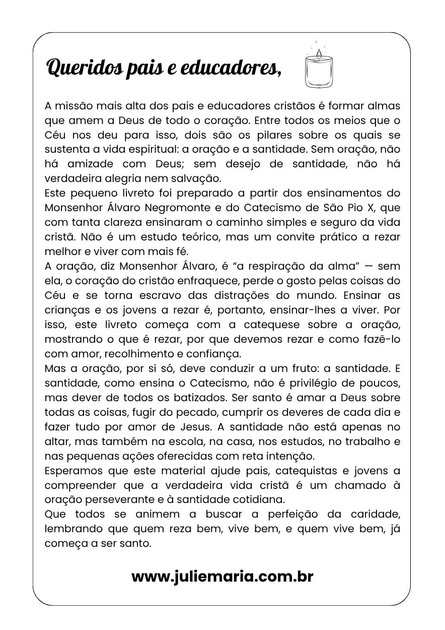 Livreto Oração & Santidade thumbnail 3