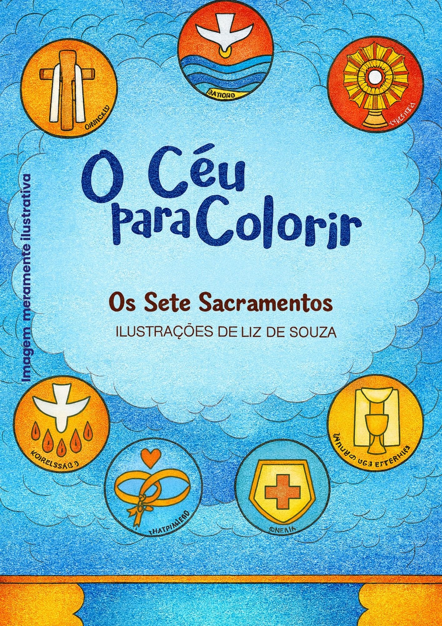 Sacramentos para Colorir