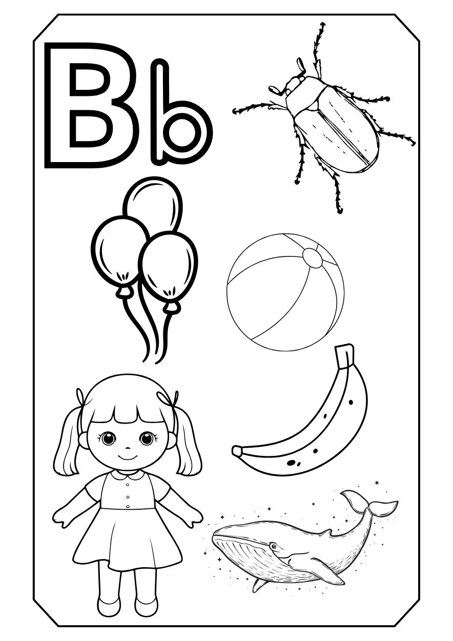 Alfabeto para Colorir thumbnail 3